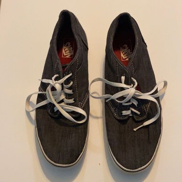 Vans gray lace up - Picture 1 of 5